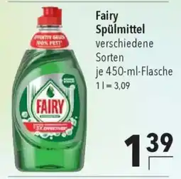 CITTI Markt Fairy Spülmittel Angebot