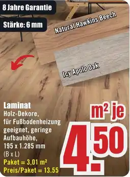 B1 Discount Baumarkt Laminat Angebot