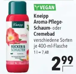 CITTI Markt Kneipp Aroma-Pflege- Schaum- oder Cremebad Angebot
