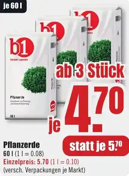 B1 Discount Baumarkt b1 Pflanzerde Angebot