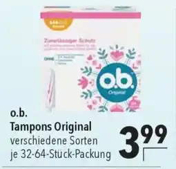 CITTI Markt o.b. Tampons Original Angebot