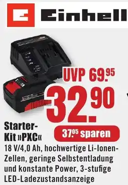 B1 Discount Baumarkt Einhell Starter Kit PXC Angebot