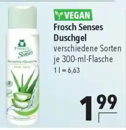 CITTI Markt Frosch Senses Duschgel Angebot