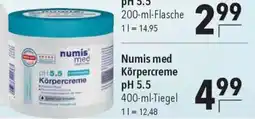 CITTI Markt Numis med Körpercreme pH 5.5 Angebot
