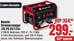 B1 Discount Baumarkt Einhell Benzin Stromerzeuger TC-PG 25/1/E5 Angebot