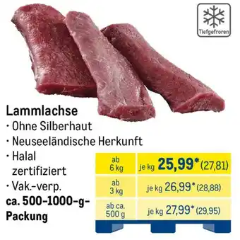 METRO Lammlachse Angebot