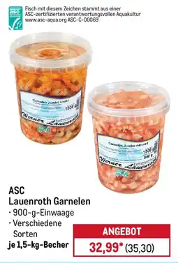 METRO ASC Lauenroth Garnelen Angebot