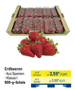 METRO Erdbeeren Angebot