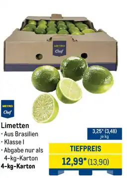 METRO METRO Chef Limetten Angebot