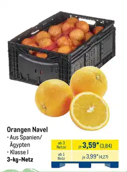 METRO Orangen Navel Angebot