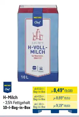 METRO METRO Chef H-Milch Angebot