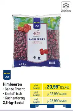METRO METRO Chef Himbeeren Angebot