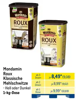 METRO Mondamin Roux Klassische Mehlschwitze Angebot