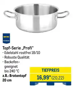METRO METRO PROFESSIONAL Topf-Serie „Profi“ Angebot