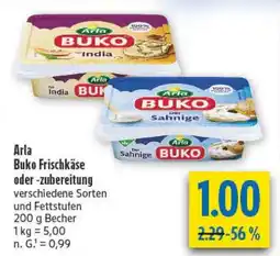 diska Arla Buko Frischkäse oder -zubereitung Angebot