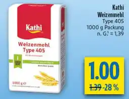 diska Kathi Weizenmehl Type 405 Angebot