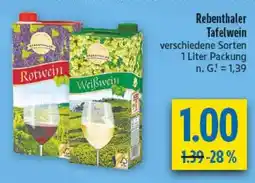 diska Rebenthaler Tafelwein Angebot