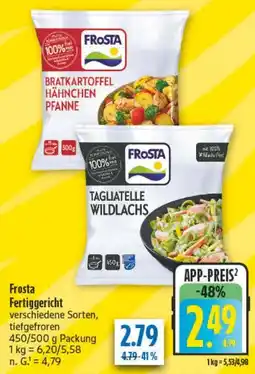 diska Frosta Fertiggericht Angebot