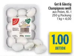 diska Gut & Günstig Champignons weiß Angebot