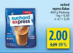 diska suchard express Kakao Angebot