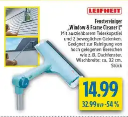 diska LEIFHEIT Fenstereiniger ,,Window & Frame Cleaner L" Angebot
