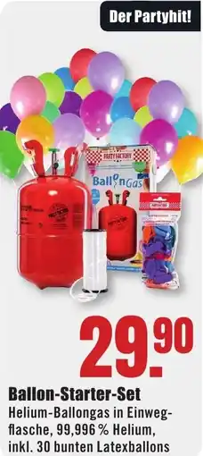 B1 Discount Baumarkt Ballon Starter-Set Angebot
