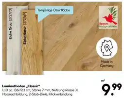 Hellweg Laminatboden,,Classic" Angebot