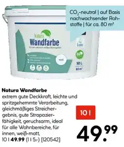 Hellweg Natura Wandfarbe Angebot