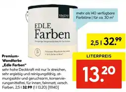 Hellweg Premium- Wandfarbe ,,Edle Farben" Angebot