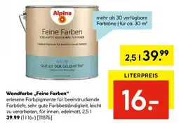 Hellweg Wandfarbe,,Feine Farben" Angebot
