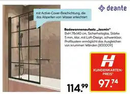 Hellweg deante Badewannenaufsatz,,Jasmin" Angebot