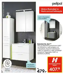 Hellweg pelipal Badmöbel-Set „Bari Angebot