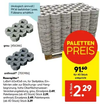 Hellweg Rasengitter Angebot