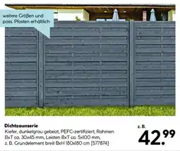 Hellweg Dichtzaunserie Angebot