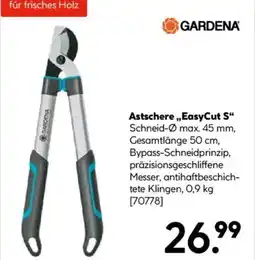 Hellweg GARDENA Astschere,,EasyCut S" Angebot