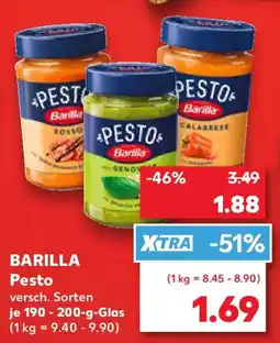 Kaufland BARILLA Pesto Angebot