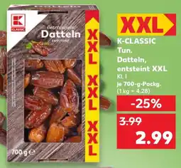 Kaufland K-CLASSIC Tun. Datteln, entsteint XXL Angebot