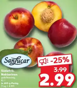 Kaufland Sanfucar Nektarinen Angebot