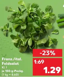Kaufland Franz./ital. Feldsalat Angebot