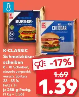 Kaufland K-CLASSIC Schmelzkäse scheiben Angebot