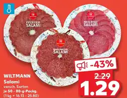 Kaufland WILTMANN Salami Angebot