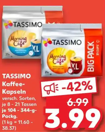 TASSIMO Kaffee- Kapseln