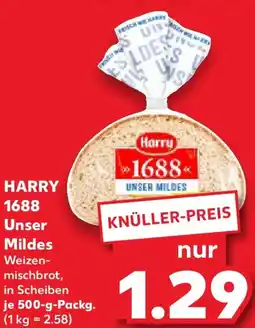 Kaufland HARRY 1688 Unser Mildes Angebot