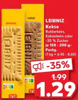 Kaufland LEIBNIZ Kekse Angebot