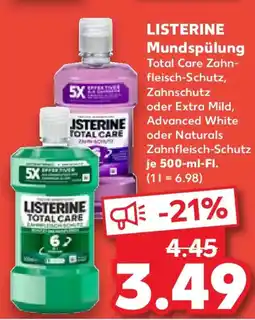 Kaufland LISTERINE Mundspülung Angebot