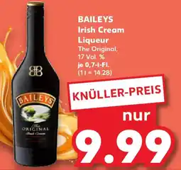 Kaufland BAILEYS Irish Cream Liqueur Angebot