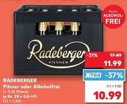 Kaufland RADEBERGER Pilsner oder Alkoholfrei Angebot