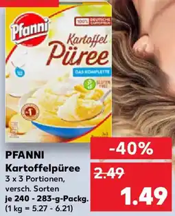 Kaufland PFANNI Kartoffelpüree Angebot