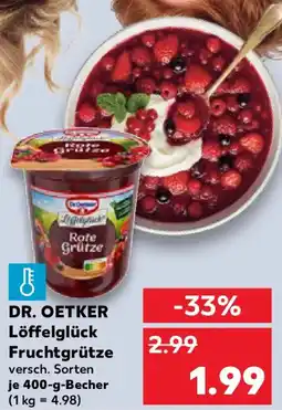 Kaufland DR. OETKER Löffelglück Angebot