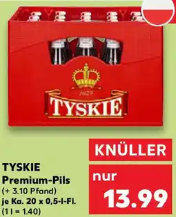 Kaufland TYSKIE Premium-Pils Angebot